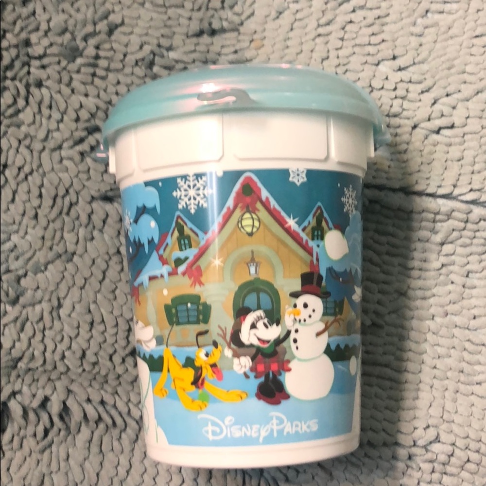 Disney Parks Popcorn Bucket Christmas 2018 Winter